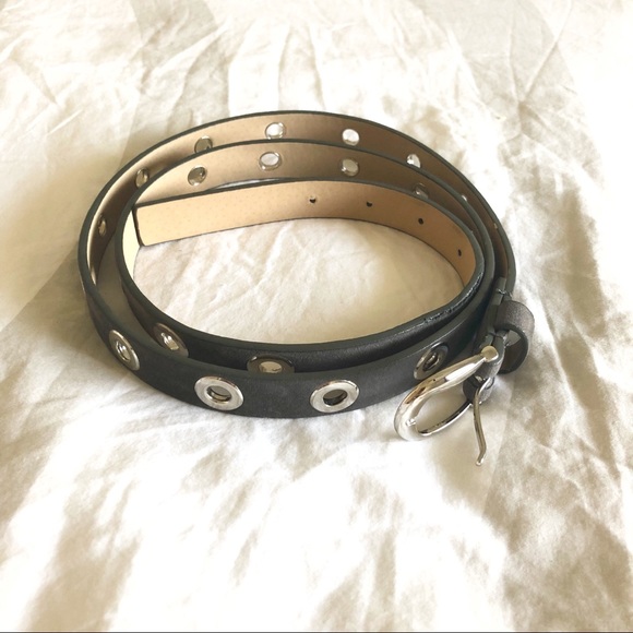 Urban Outfitters Accessories - Urban Outfitters vegan warm gray suede belt!